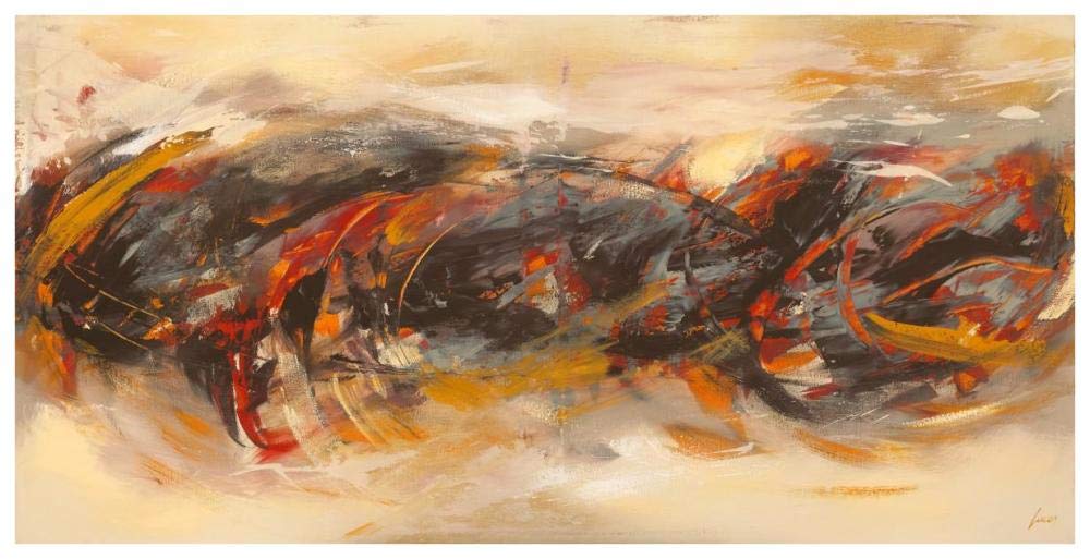 Atmosfera-Paper Art-74x38”