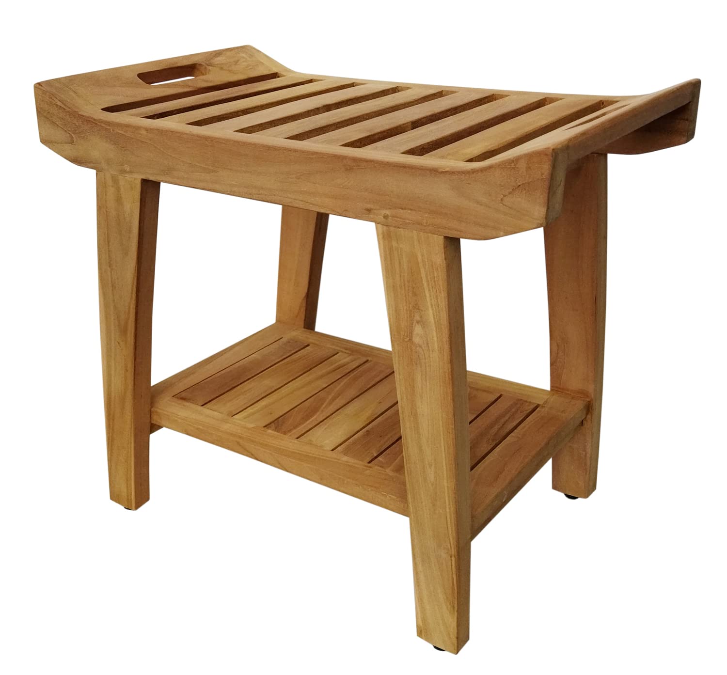 D-ART COLLECTION, INC Teak Ramiroya Shower Stool
