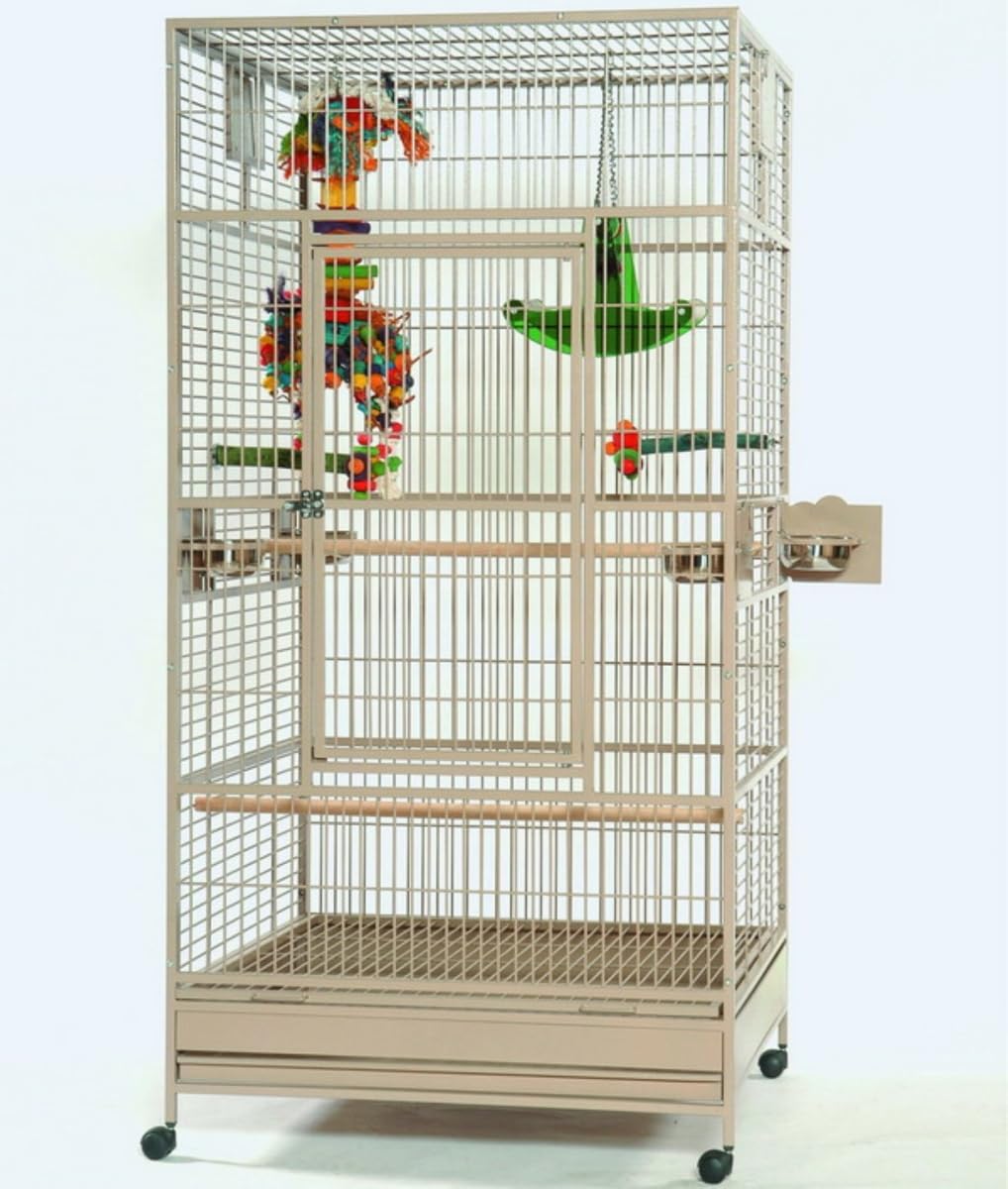 40x40??Macaw Flight Cage- Platinum