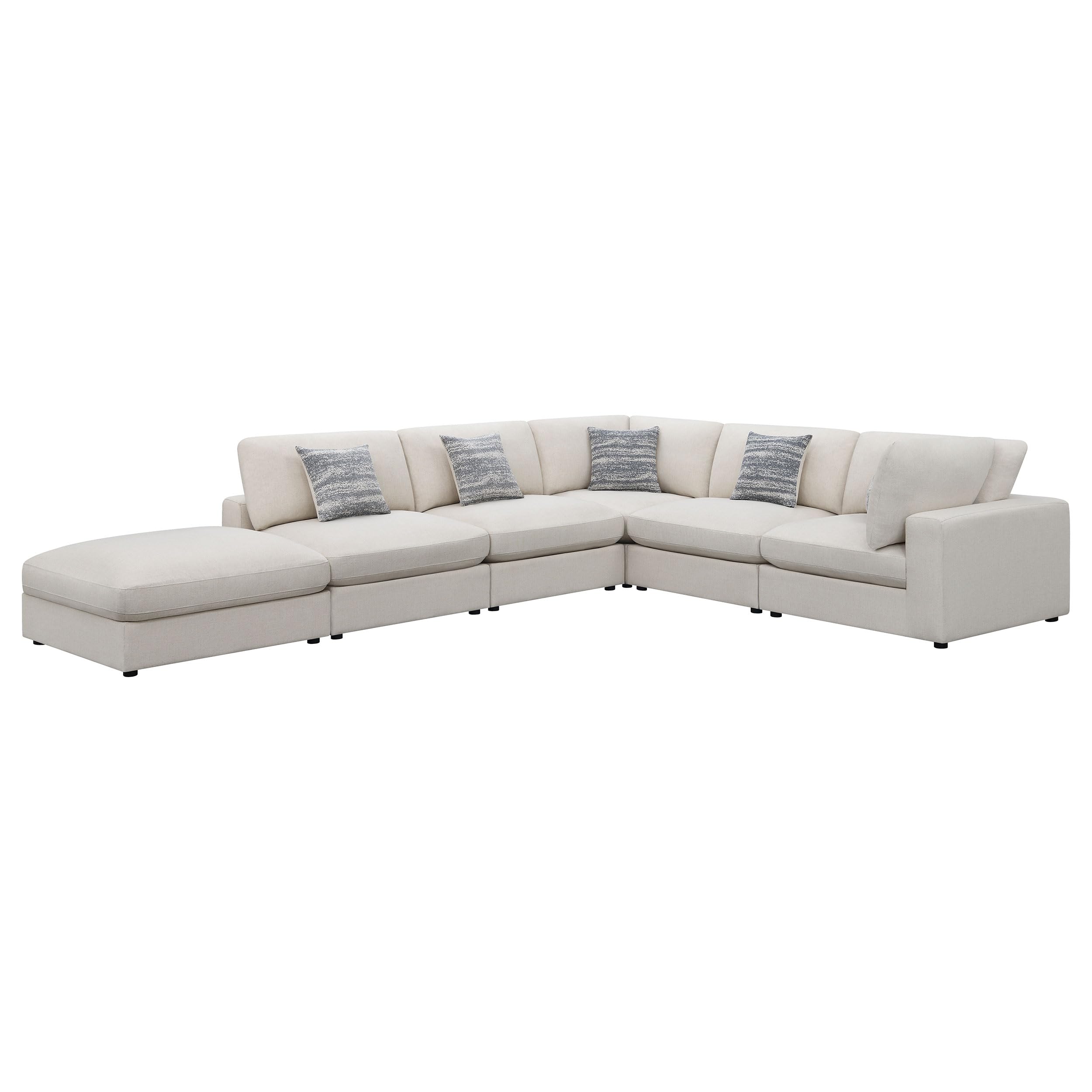 Coaster Co. of America 6 Pc Sectional