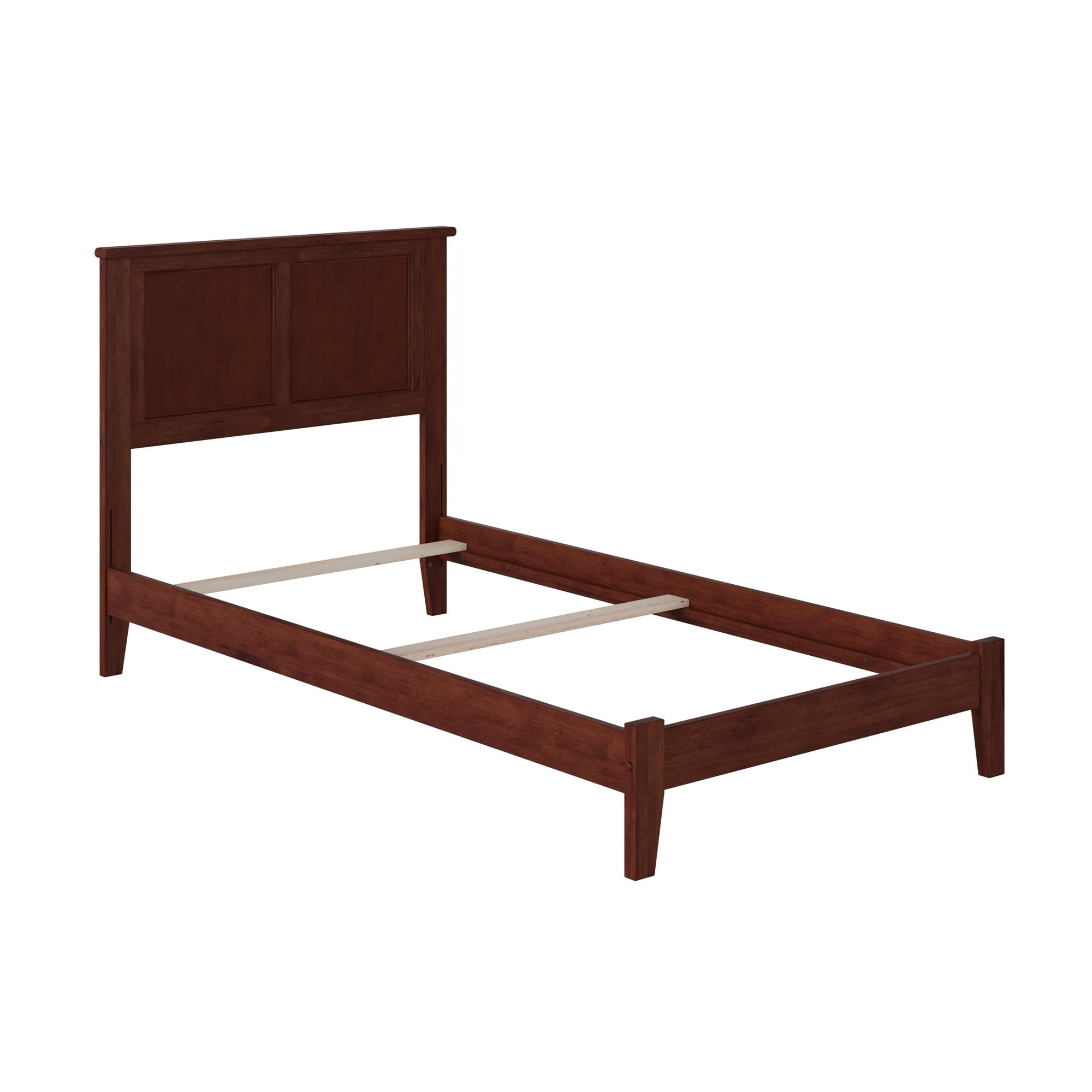Madison Twin XL Foundation Bed in Walnut