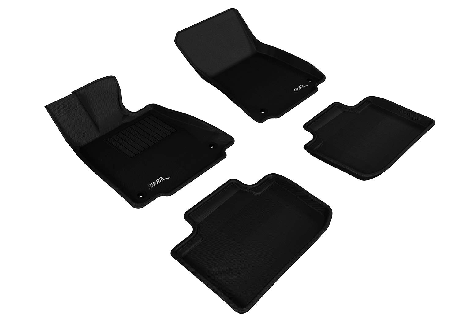 3D MAXpider LEXUS IS RWD 2014-2021 KAGU BLACK R1 R2