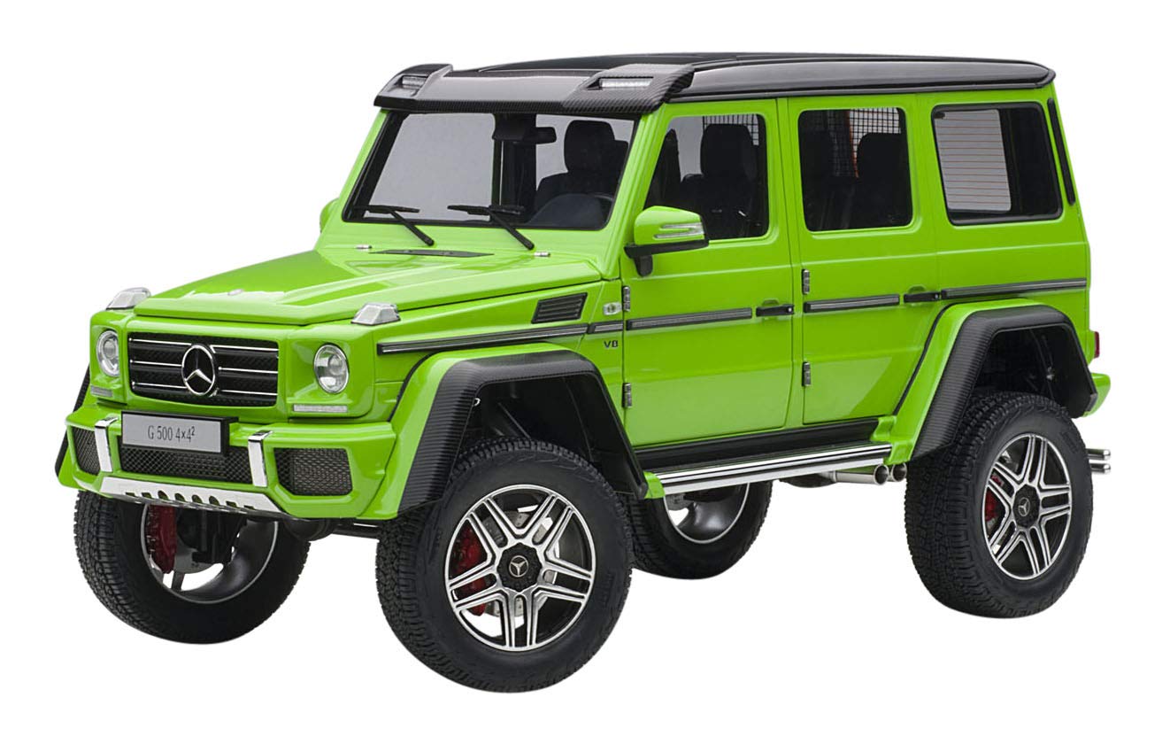 Mercedes Benz G500 4X4 2 Alien Green 1/18 Model Car by Autoart