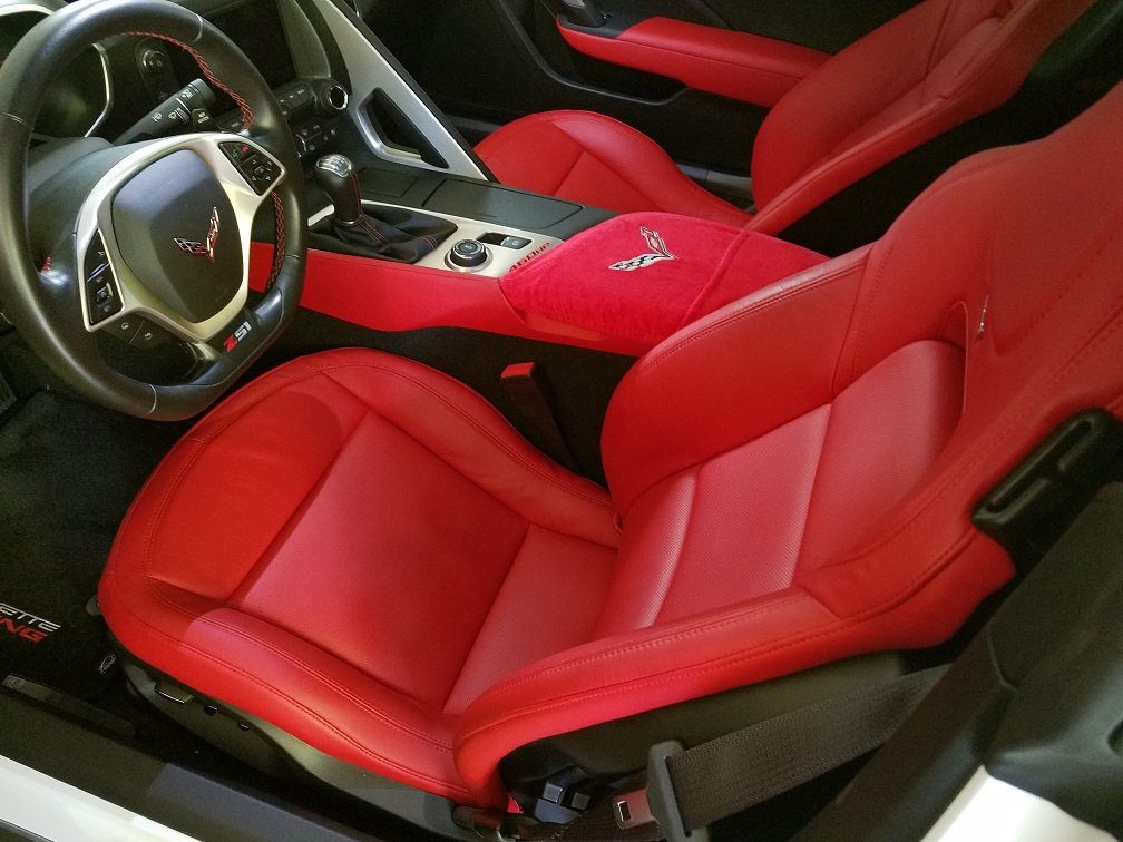 RED Console cover C7 corvette