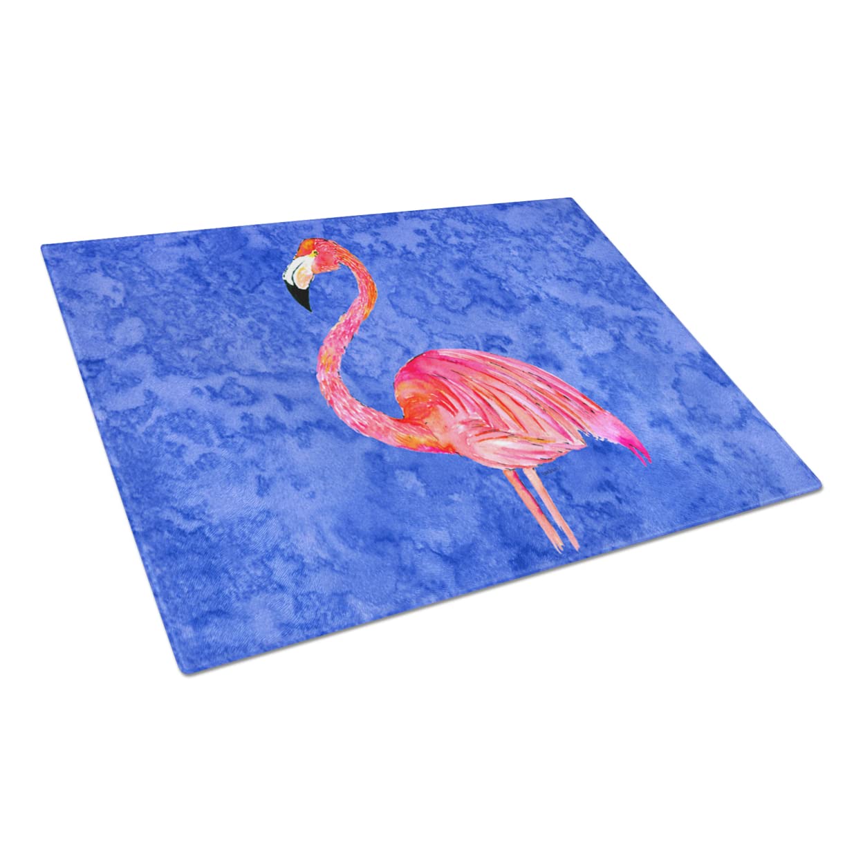 Flamingo Glass Cutting Board Large