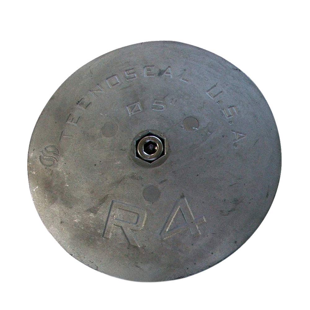 TECNOSEAL R4 RUDDER ANODE ZINC 5″ DIAMETER