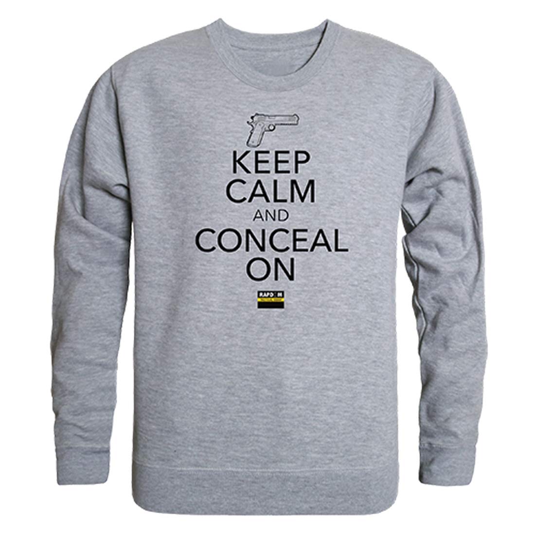 Graphic Crewneck, Conceal On, H.Grey, L