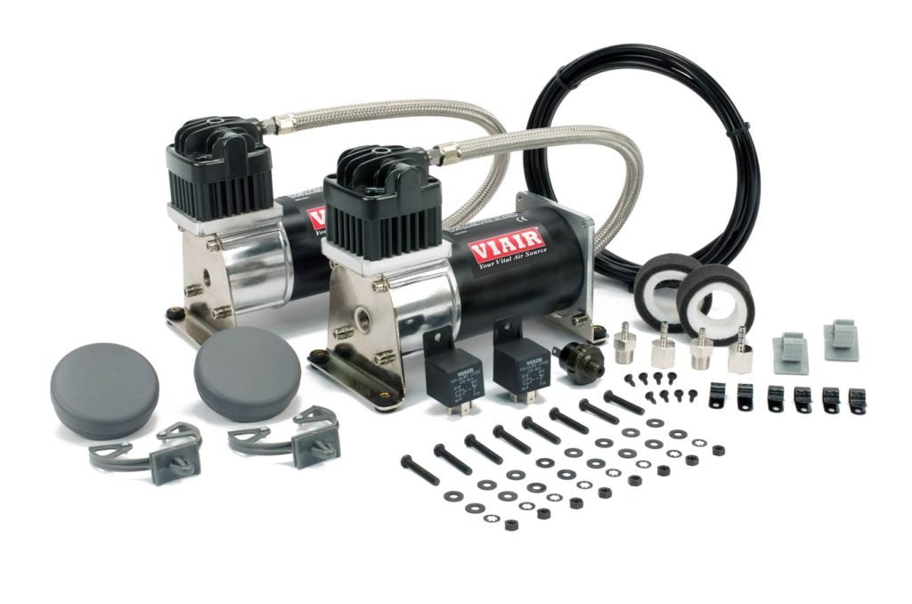 Dual 280C Onboard Air System (2.96 CFM ? 150 PSI ??33 Amp ??12V ??2.5 Gal. Tank)