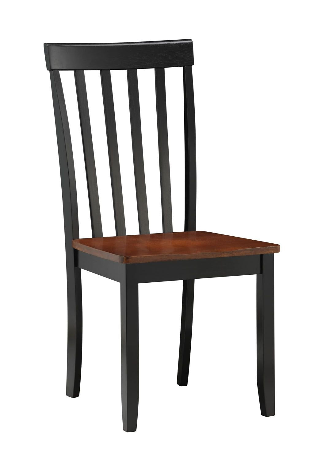 Bloomington Dining Chair[Black/Cherry]2PK