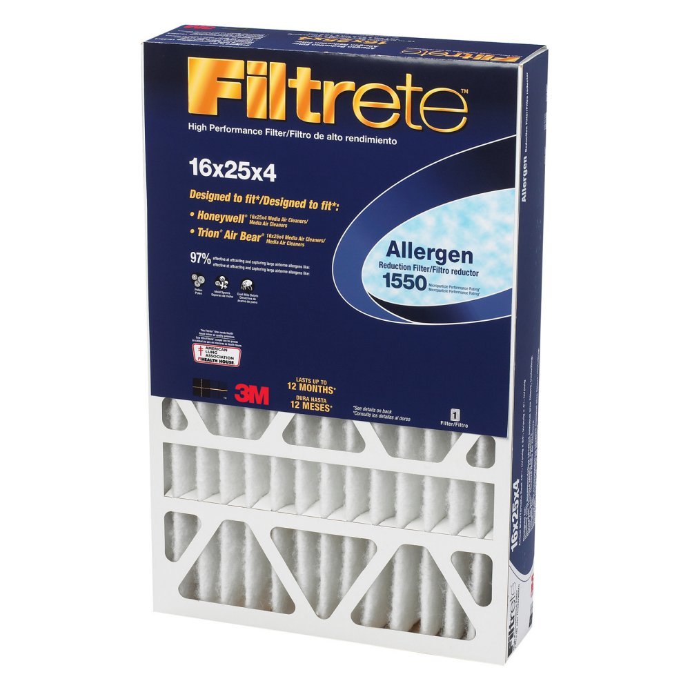 ALRG FLTR 16″X25″X4″ (Pack of 4)
