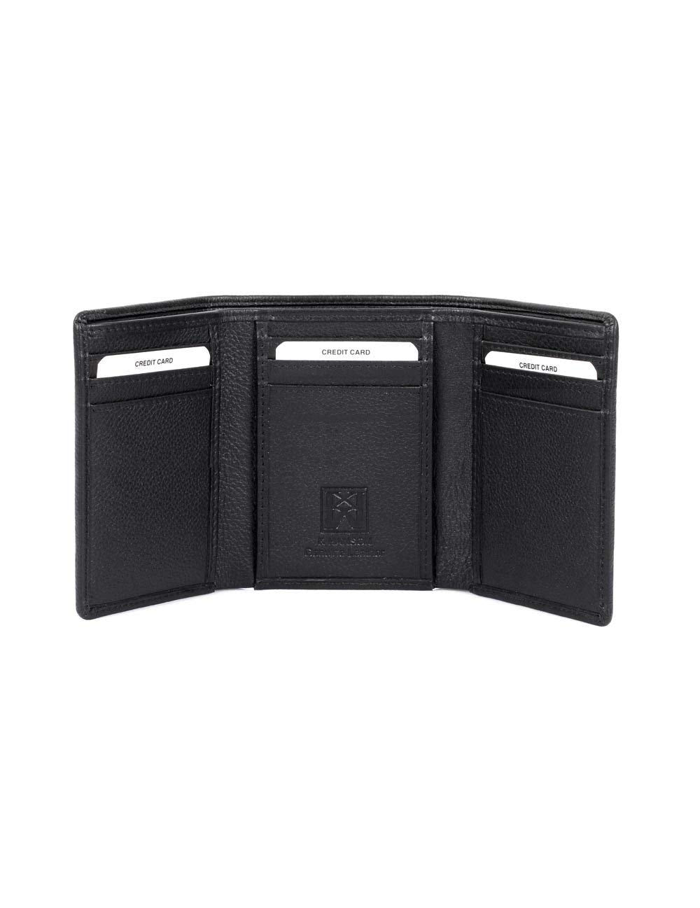 Karla Hanson RFID Blocking Tri-fold Leather Wallet