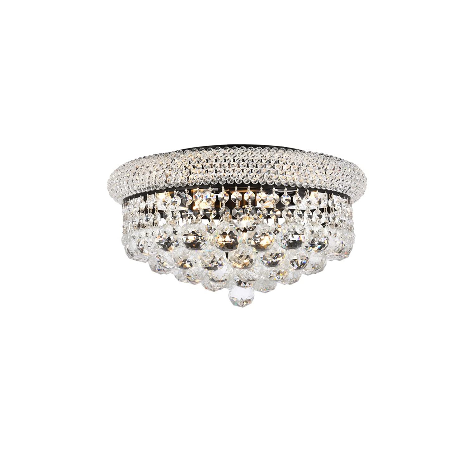 Primo 20 inch black flush mount