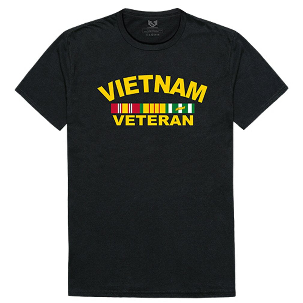 Relaxed Graphic Ts,Vietnam Vet,Black,2X