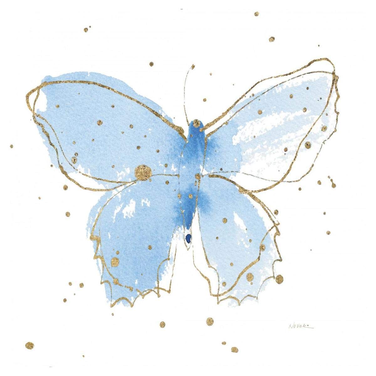 Gilded Butterflies III -Paper Art-42x42”
