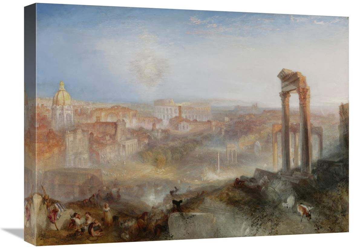 Modern Rome - Campo Vaccino-Canvas Art-24x18”