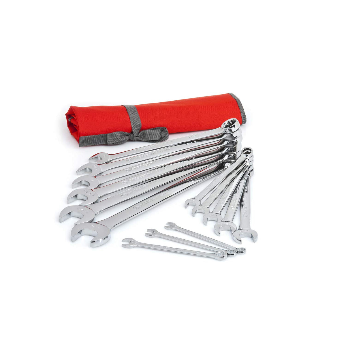 Crescent 14 Pc 12 Point Sae Combination Wrench Set With Tool Roll - Ccws4