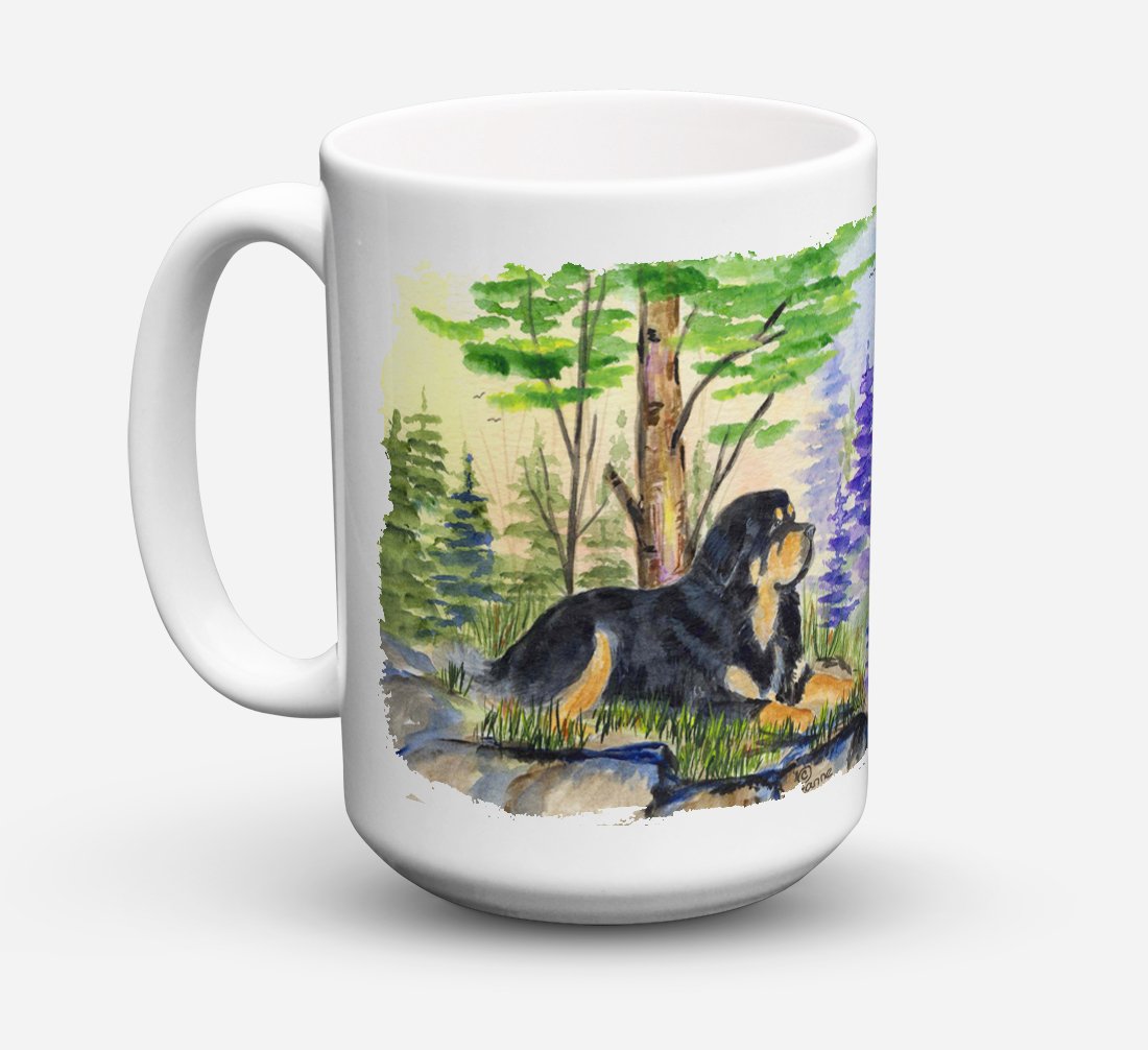 Tibetan Mastiff Coffee Mug 15 oz