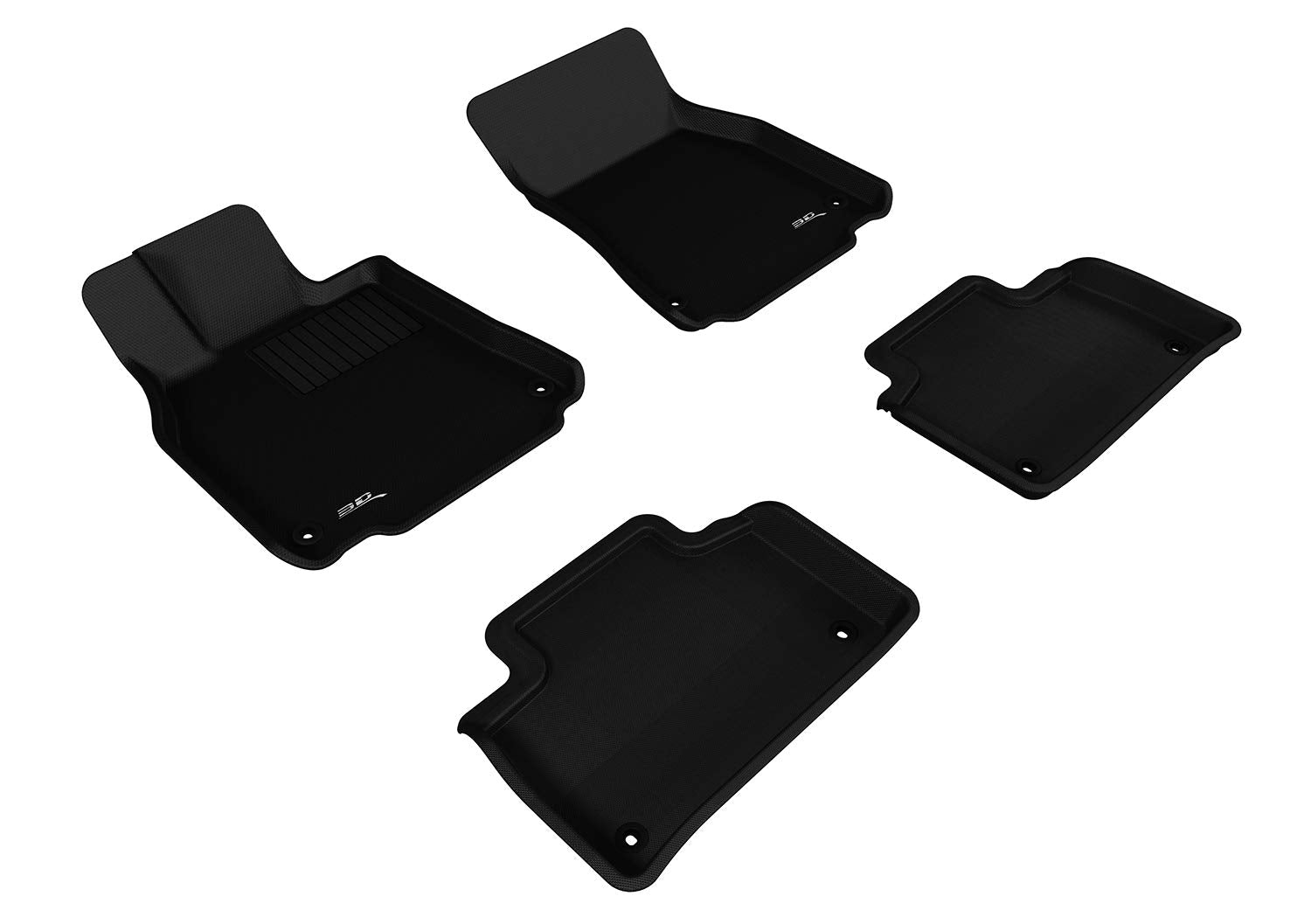 3D MAXpider LEXUS LS460 2007-2012 KAGU BLACK R1 R2