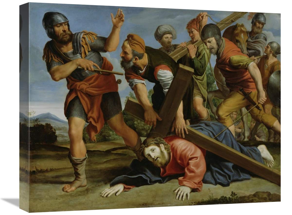 The Way to Calvary-Canvas Art-24x20”