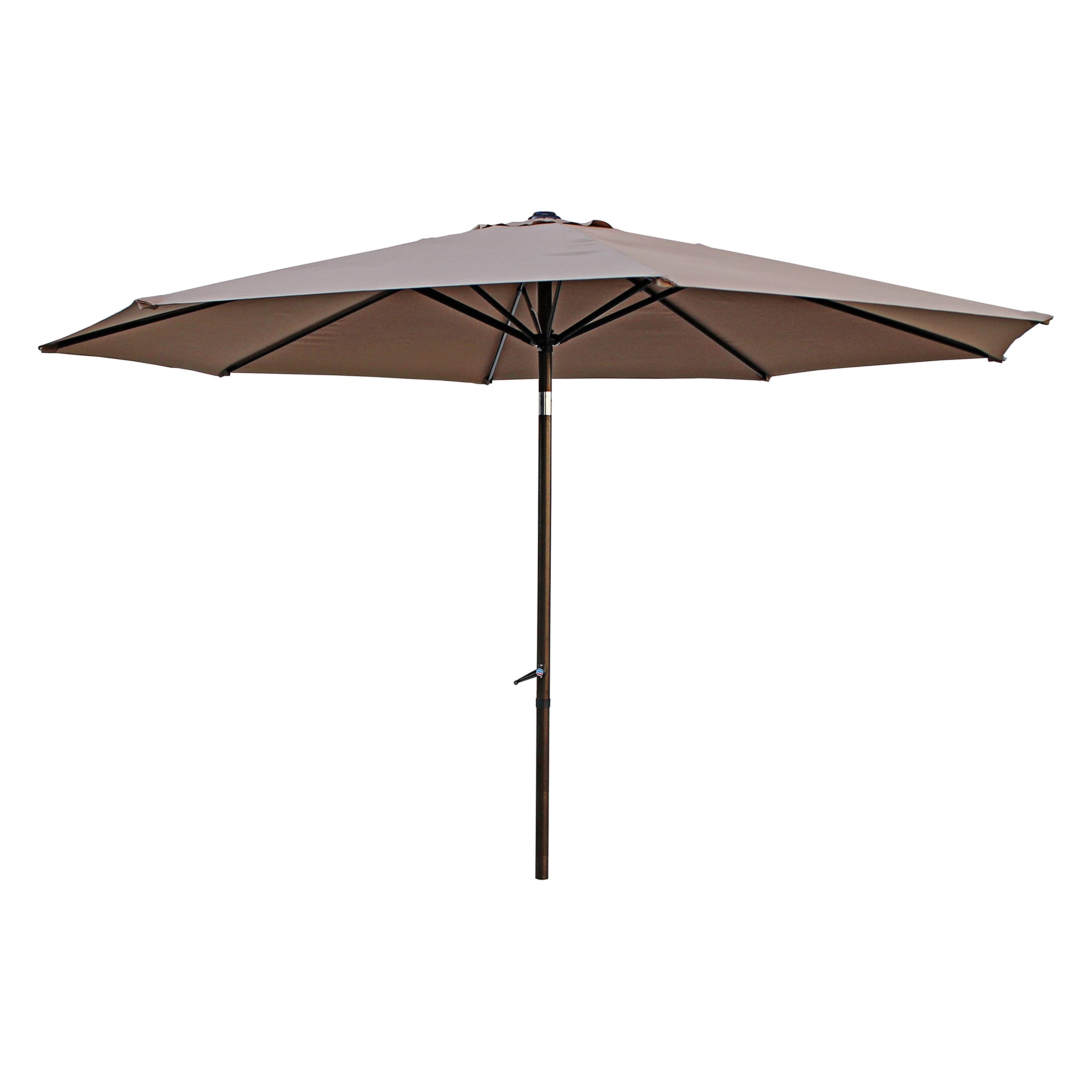 St. Kitts Aluminum 11.5-foot Patio Umbrella - Khaki