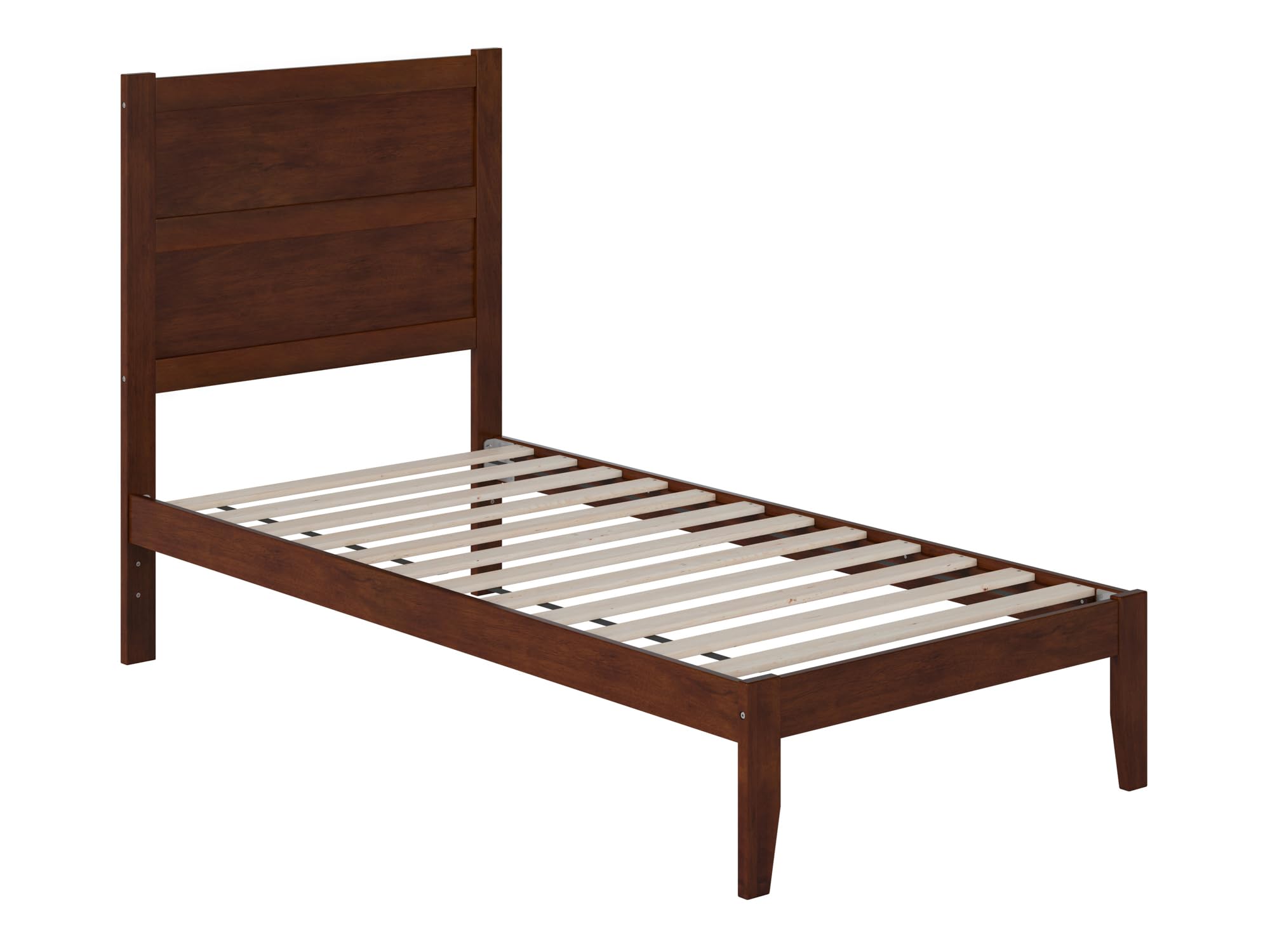 NoHo Twin Platform Bed in Walnut