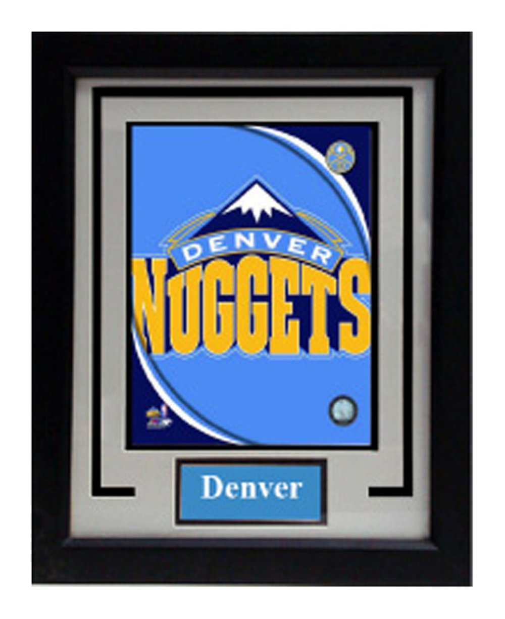 11x14  Deluxe Frame - Denver Nuggets
