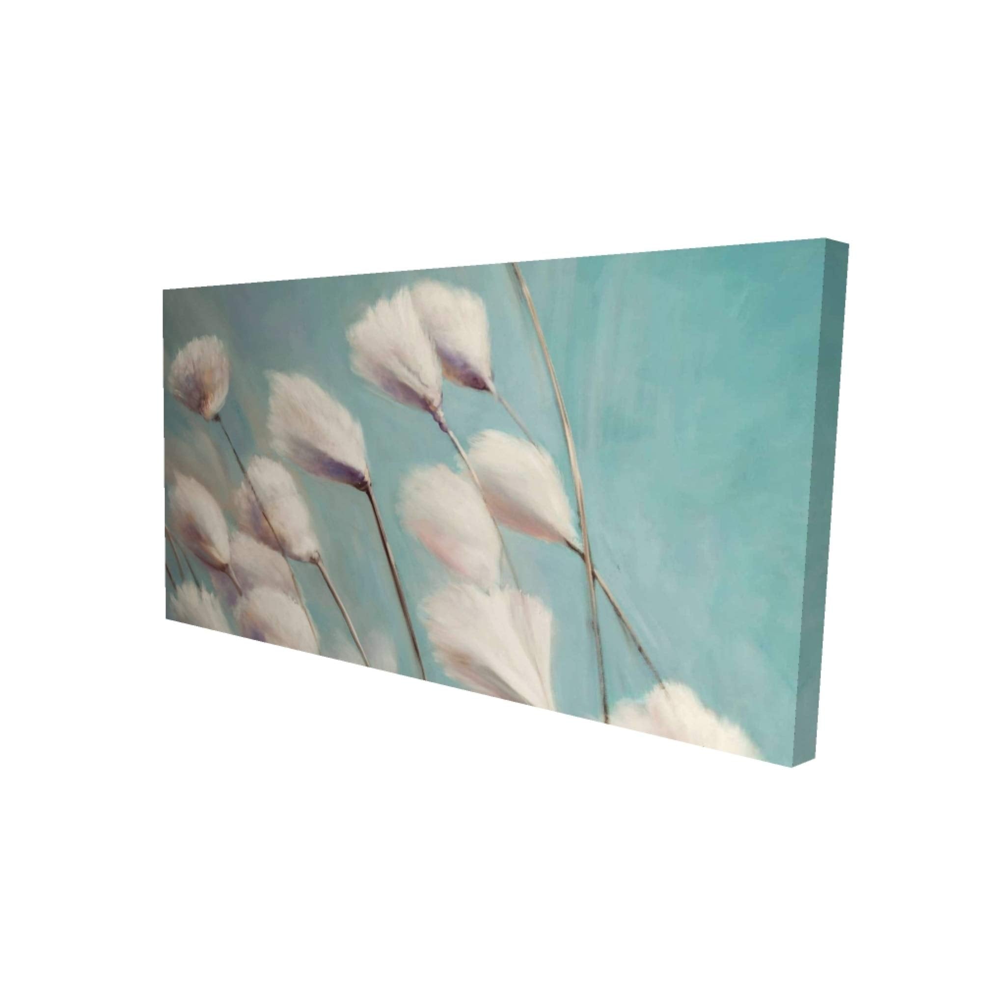 COTTON GRASS FLOWERS IN THE WIND - Print on canvas by Begin Edition