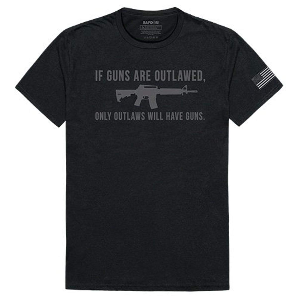 Tactical Graphic T, Outlawed, Black, 2X