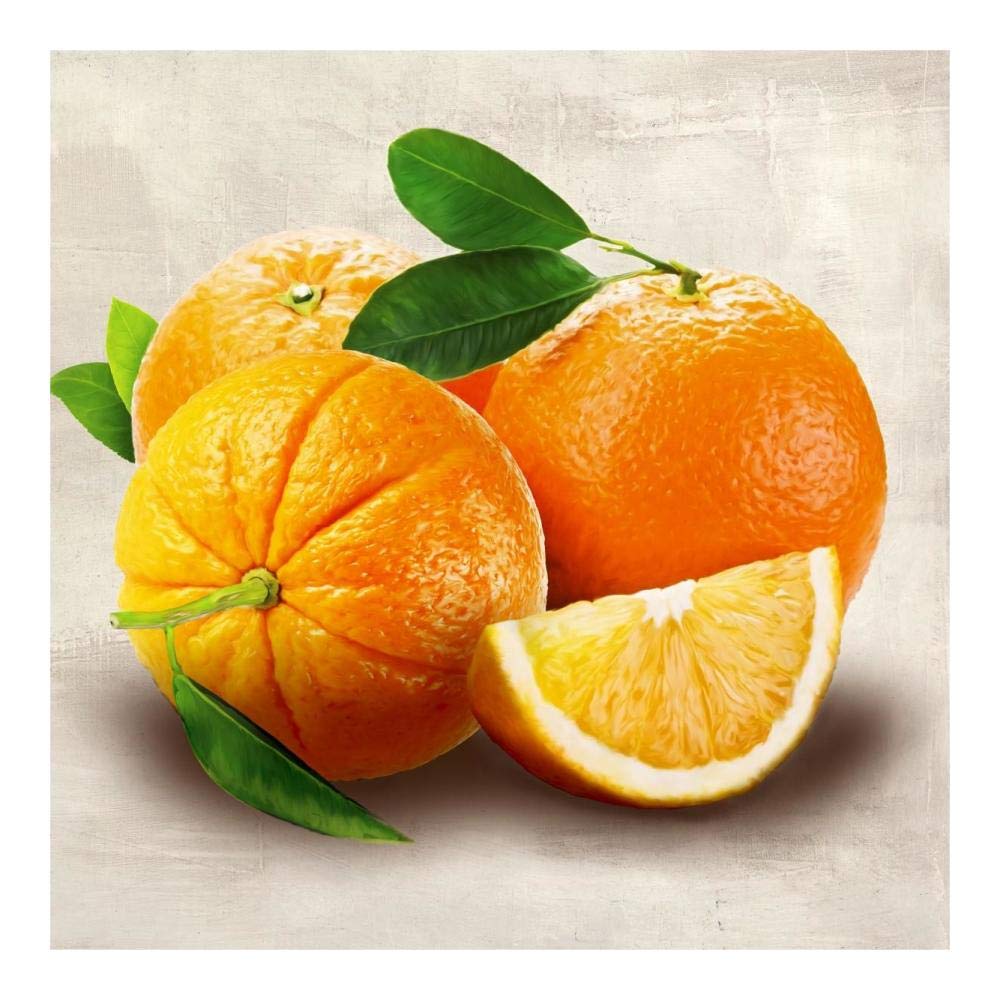 Oranges-Paper Art-20x20”