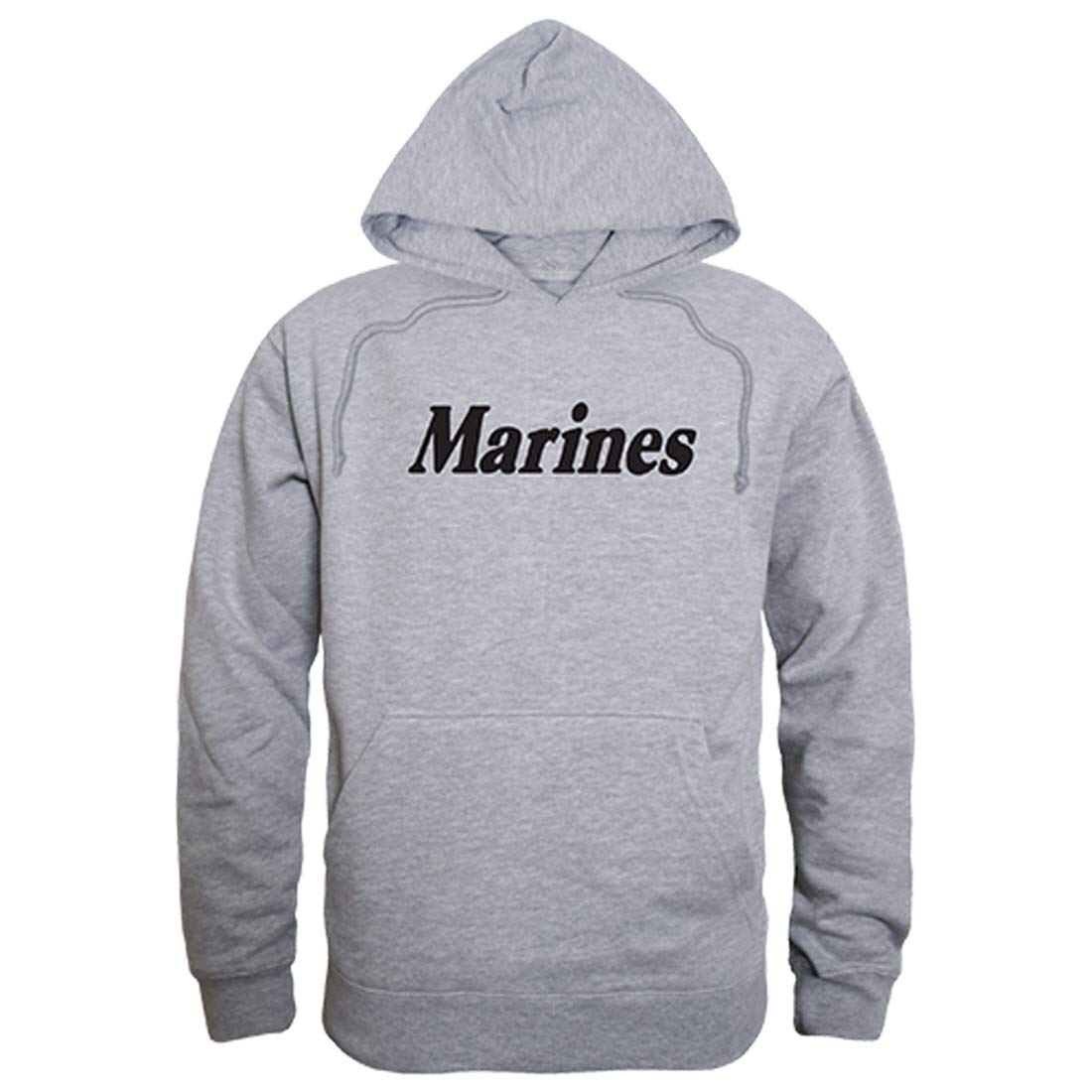 Graphic Pullover, Marines, H.Grey, L