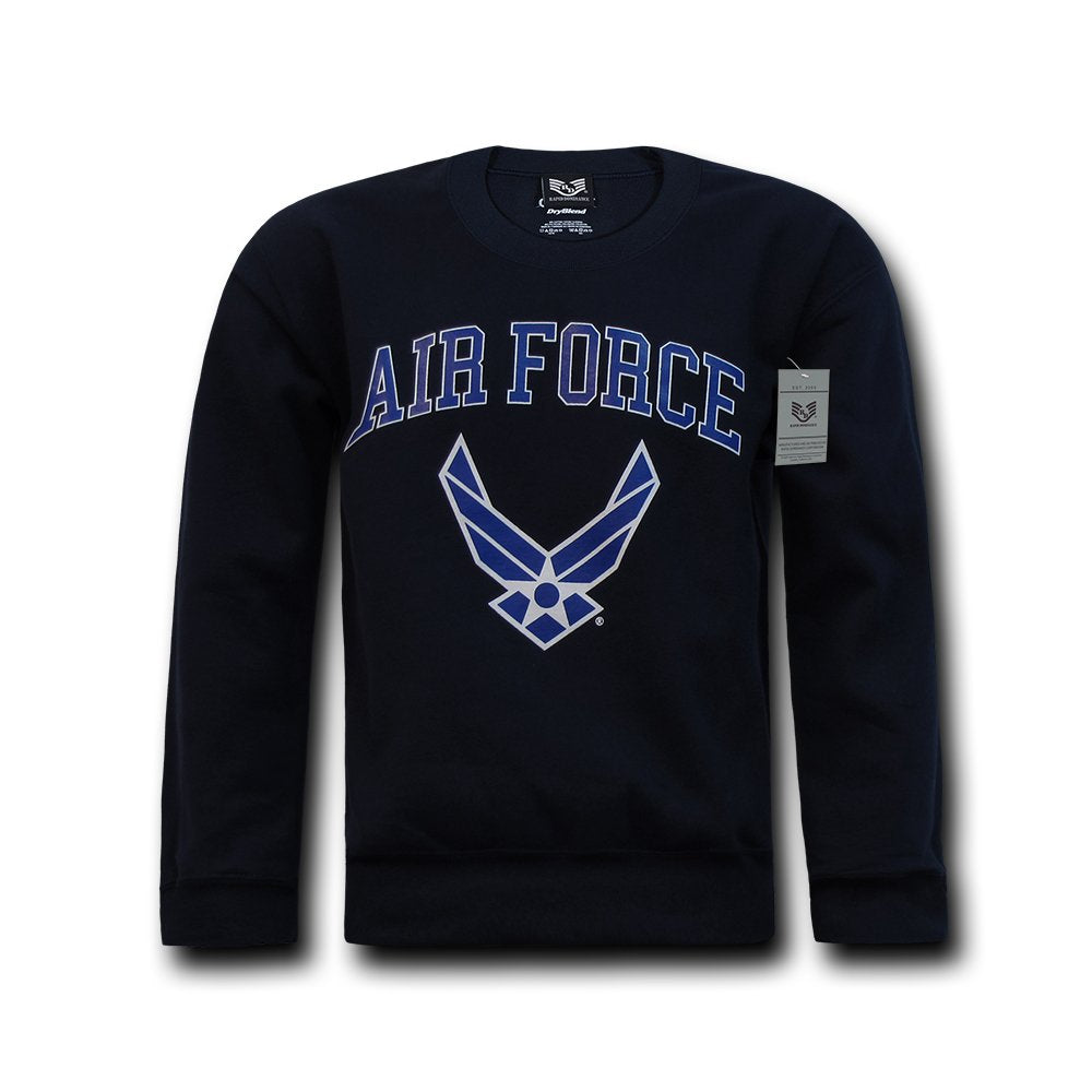 Crewneck Sweatshirt, Air Force, Navy, S