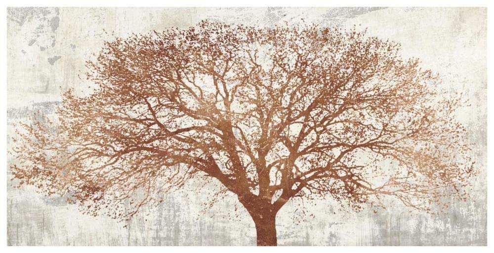 Tree of Bronze-Paper Art-74x38”