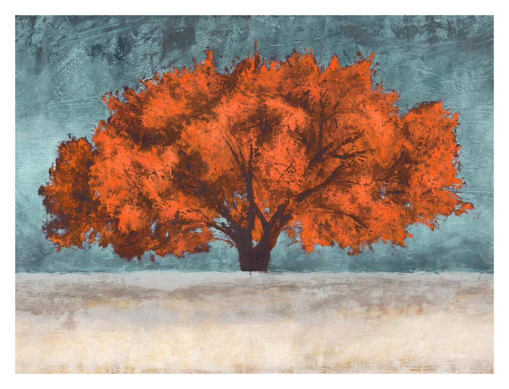 Orange Oak-Paper Art-34x26”