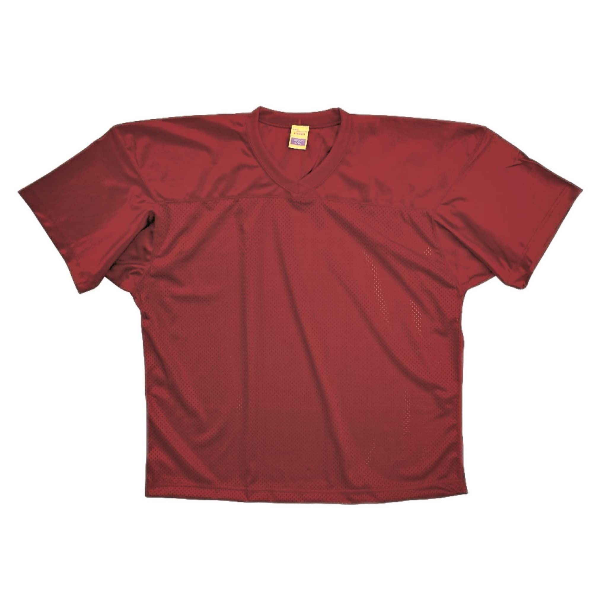 FOOTBALL JERSEY-ADULT-2X-CARDINAL