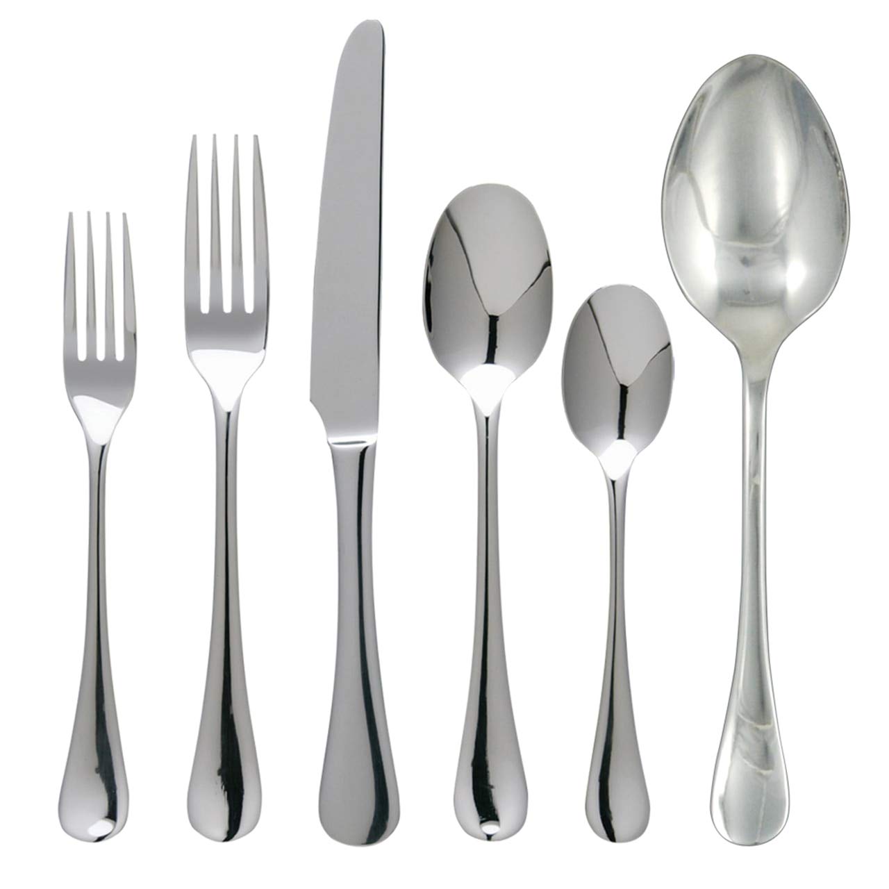 Varberg Stainless Steel Mirror Finish 42 pc Set