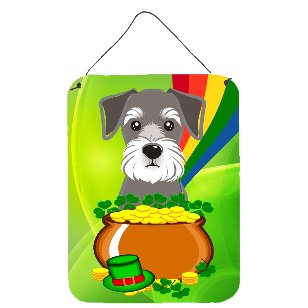 St. Patricks Day Design with Dog Wall or Door Hanging Prints