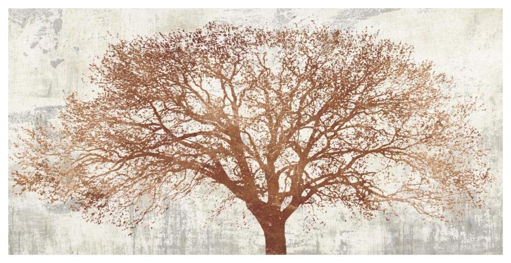Tree of Bronze-Paper Art-62x32”