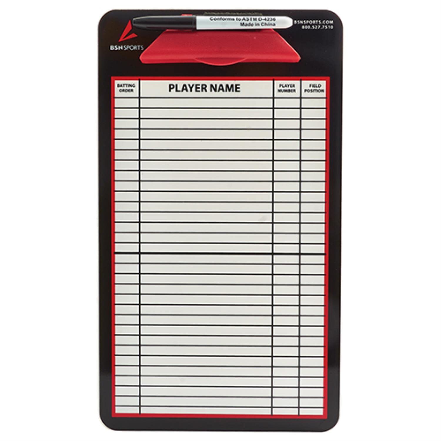 Double Sided Baseball Coachs Board