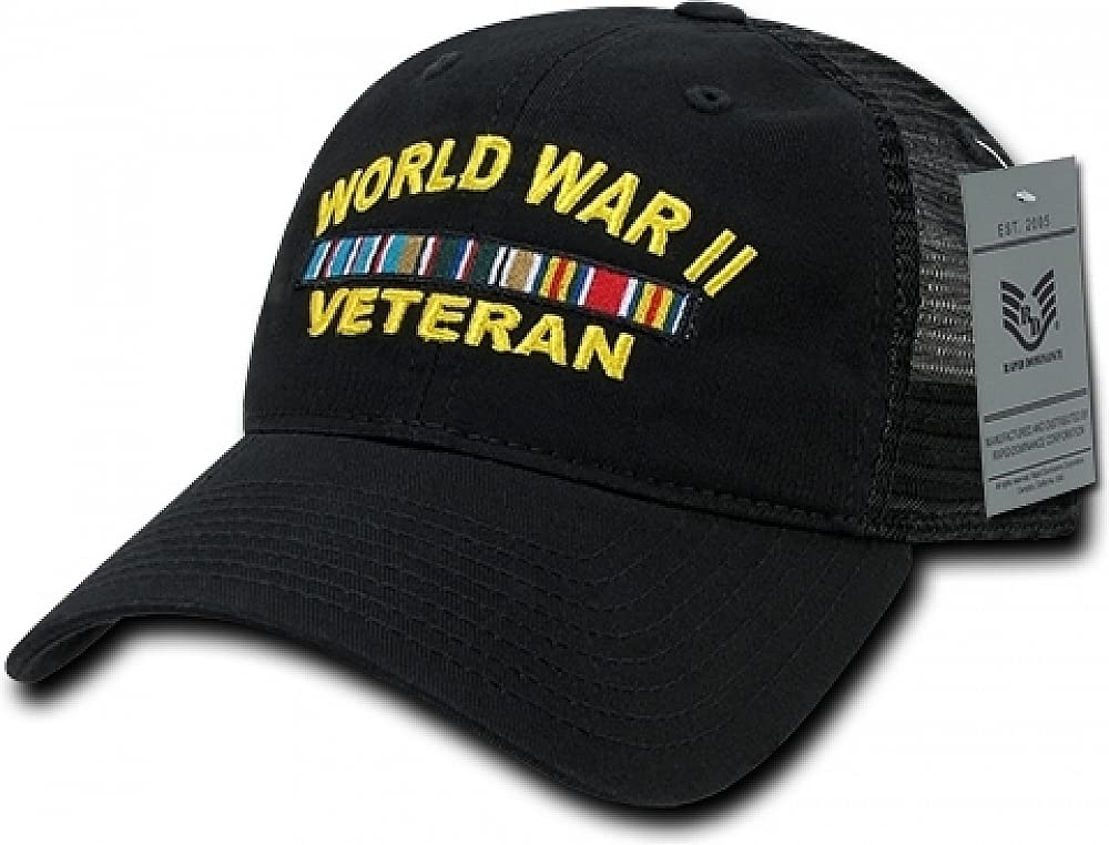 Relaxed Trucker Caps, WWV, Black