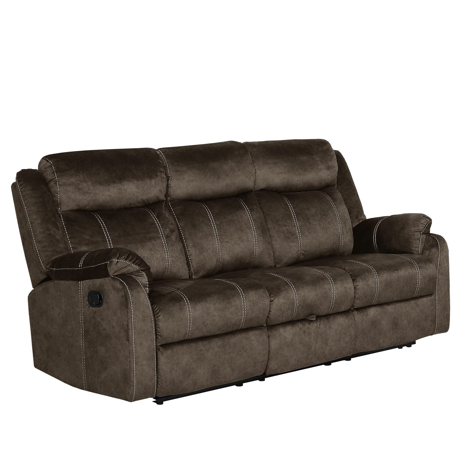 Reclining Sofa W/ Drop Down Table & Drawer