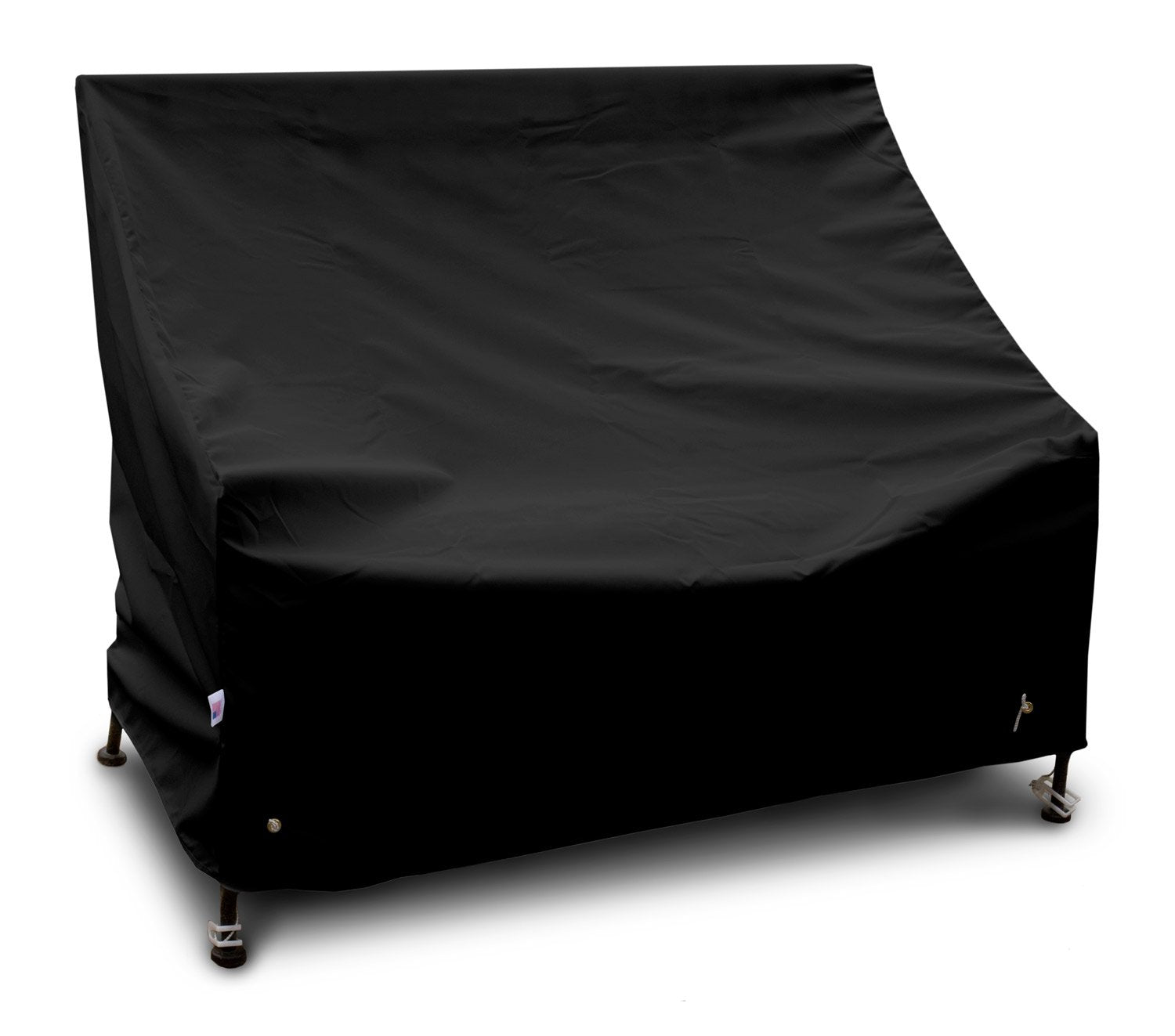 5 Bench/Glider Cover , Weathermax , Black , 74203