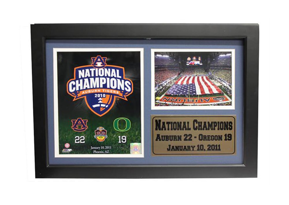 12x18 Photo Stat Frame - Univ of Auburn Champions