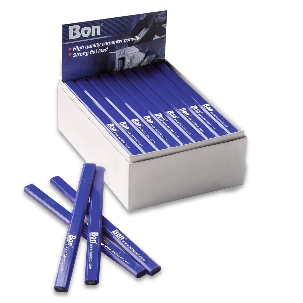 Bon 34-338 Pencil - Blue Casing Hard Black Lead - (72/Pkg)
