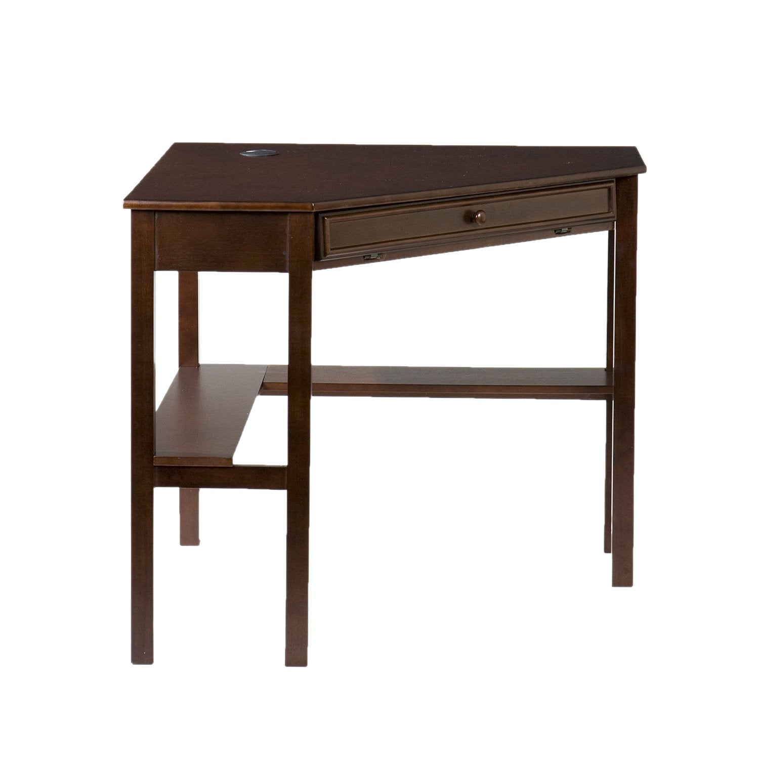 Holly & Martin Alexander Corner Computer Desk-Espresso