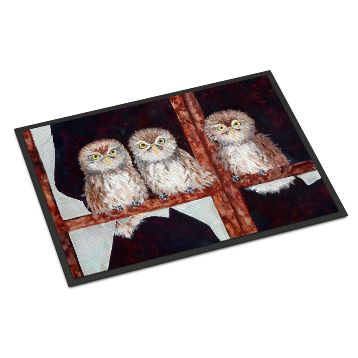 Owls by Ferris Hotard Indoor or Outdoor Mat 24x36
