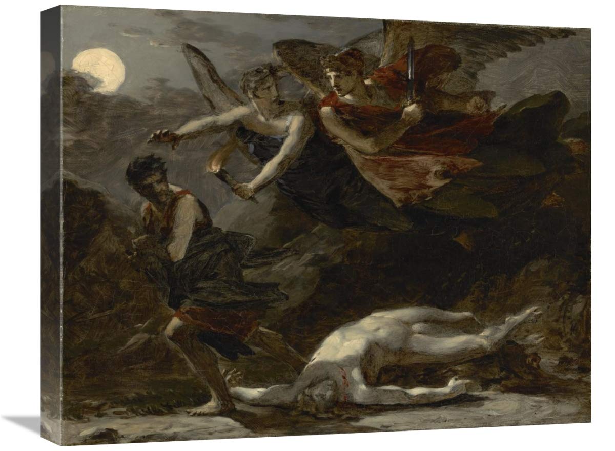 Justice and Divine Vengeance Pursuing Crime-Canvas Art-24x20”