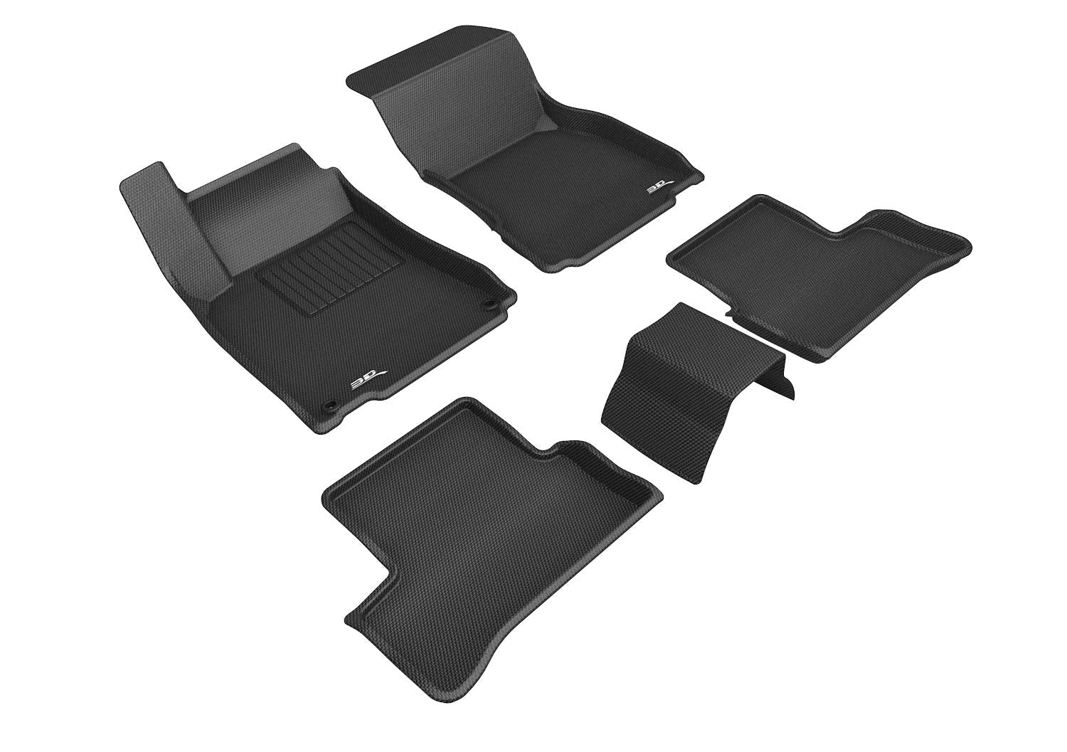 3D MAXpider MERCEDES BENZ A-CLASS 2019-2022 / CLA-CLASS 2020-2022 KAGU BLACK R1 R2