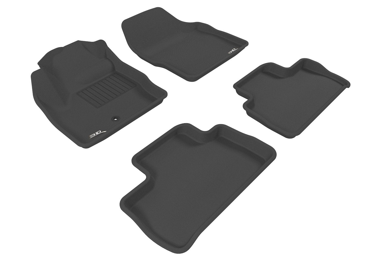 3D MAXpider LAND ROVER LR2 2007-2014 KAGU BLACK R1 R2
