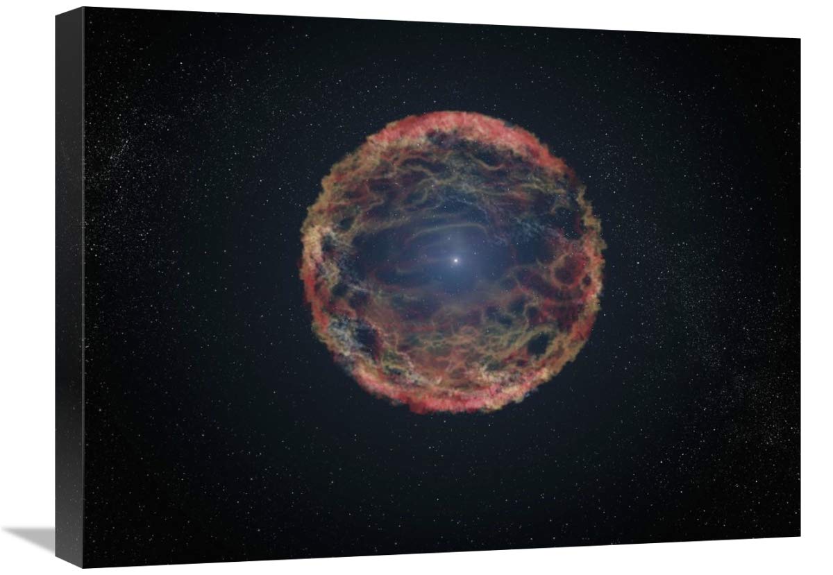 Artists Impression of Supernova 1993J-Canvas Art-24”x18”