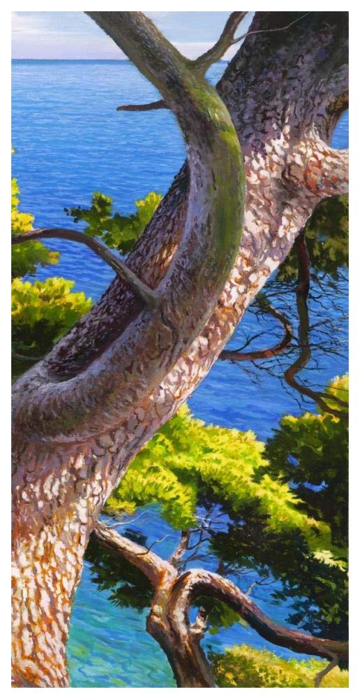 Lavandou III-Paper Art-32x62”